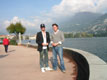 Visiting Henrik and Kalle in Lugano, Switzerland
